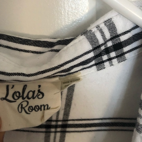 Lolas Room Boyfriend Plaid Flannel - Picture 4 of 6